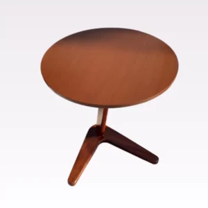 BESNUT Narrow C Shaped End Table